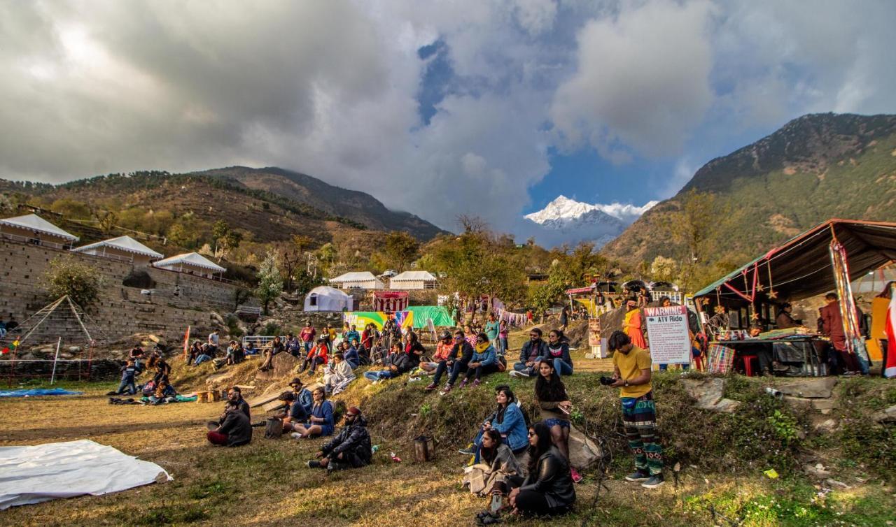 Hill Ventures Adventure Camp And Restaurant 호텔 다람샬라 외부 사진