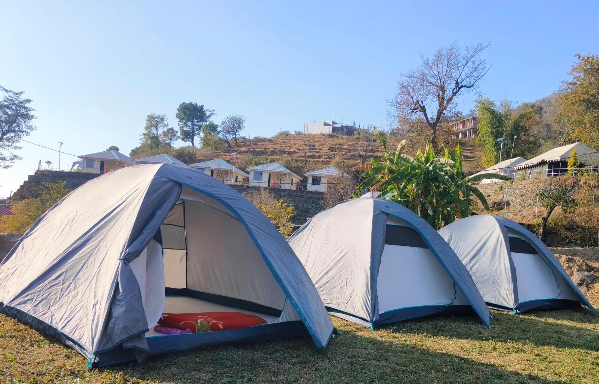 Hill Ventures Adventure Camp And Restaurant 호텔 다람샬라 외부 사진