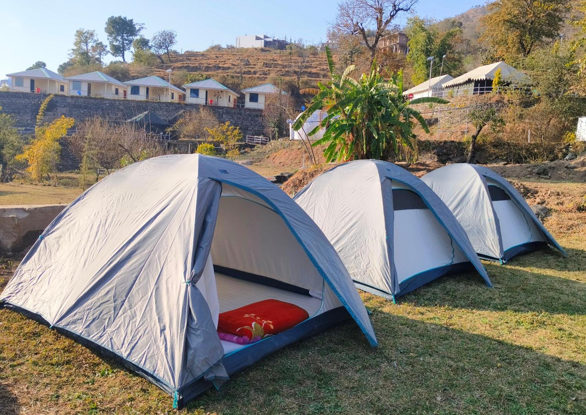 Hill Ventures Adventure Camp And Restaurant 호텔 다람샬라 외부 사진