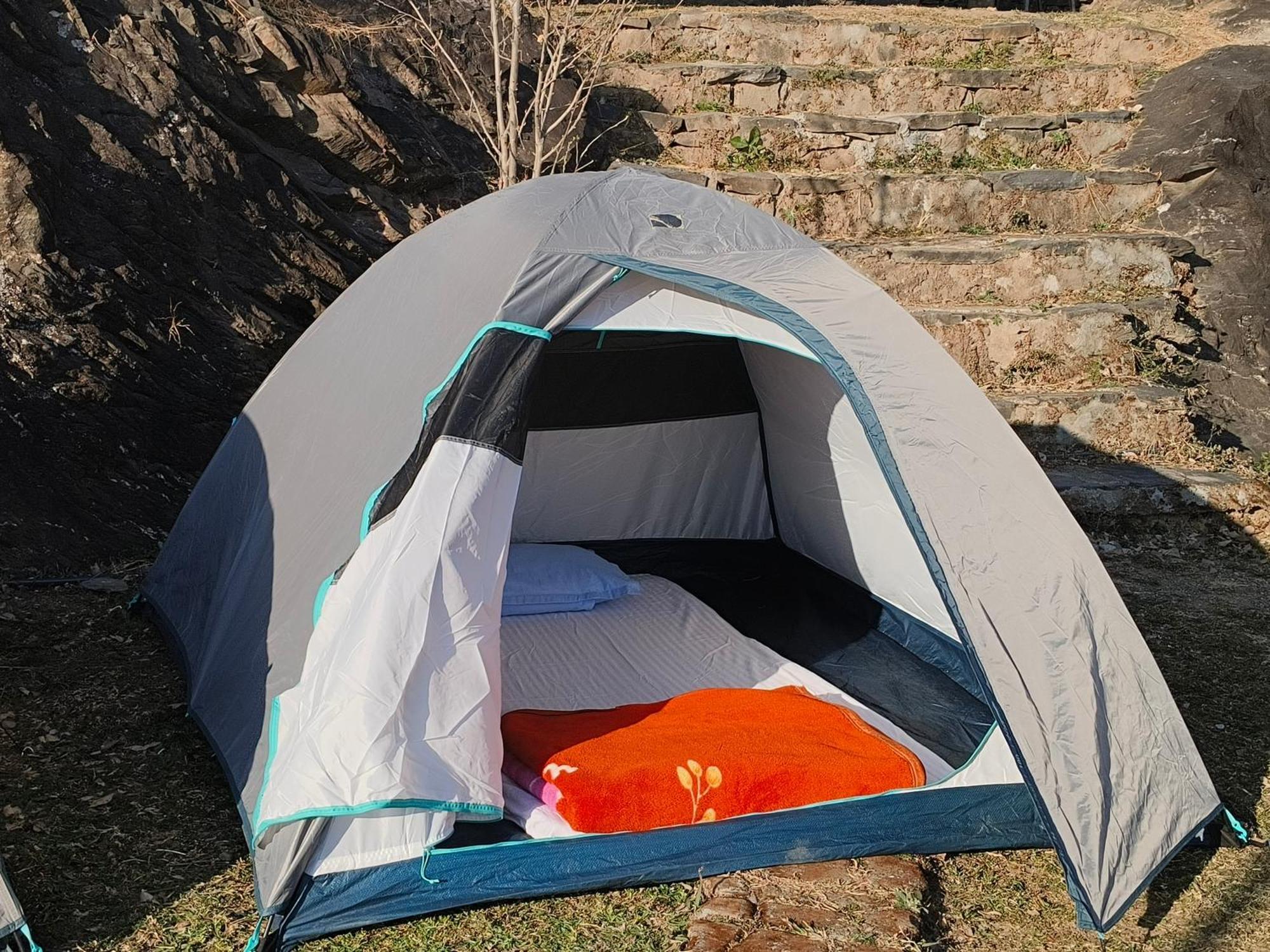 Hill Ventures Adventure Camp And Restaurant 호텔 다람샬라 외부 사진