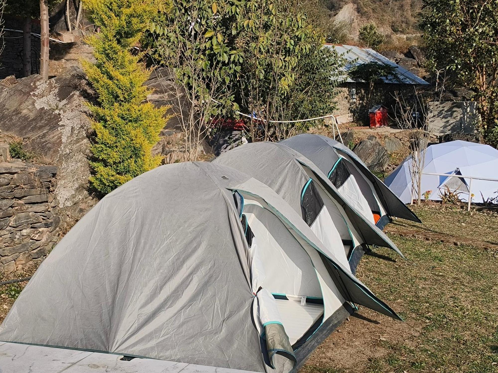 Hill Ventures Adventure Camp And Restaurant 호텔 다람샬라 외부 사진